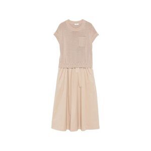 Peserico Brown Knitwear - Knitted Dresses Women